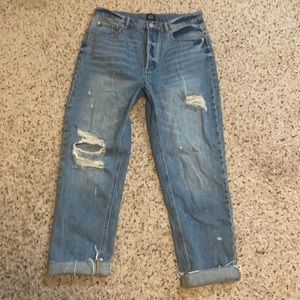 Light weight, lightly worn jeans